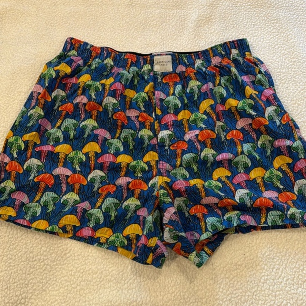 American Eagle Outfitters Jellyfish Pattern Stretch Boxers Size Large (35-38)